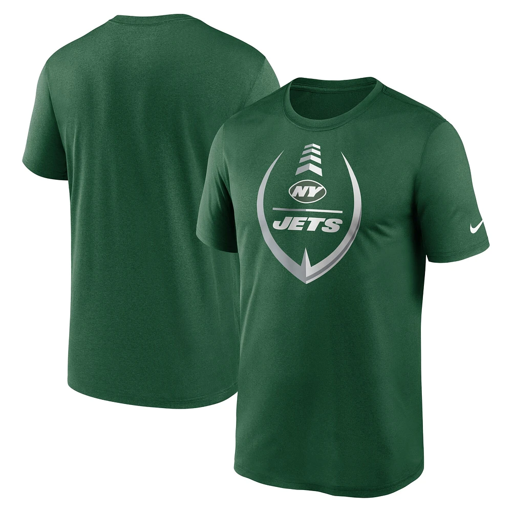 T-shirt Nike vert New York Jets Icon Legend Performance pour homme