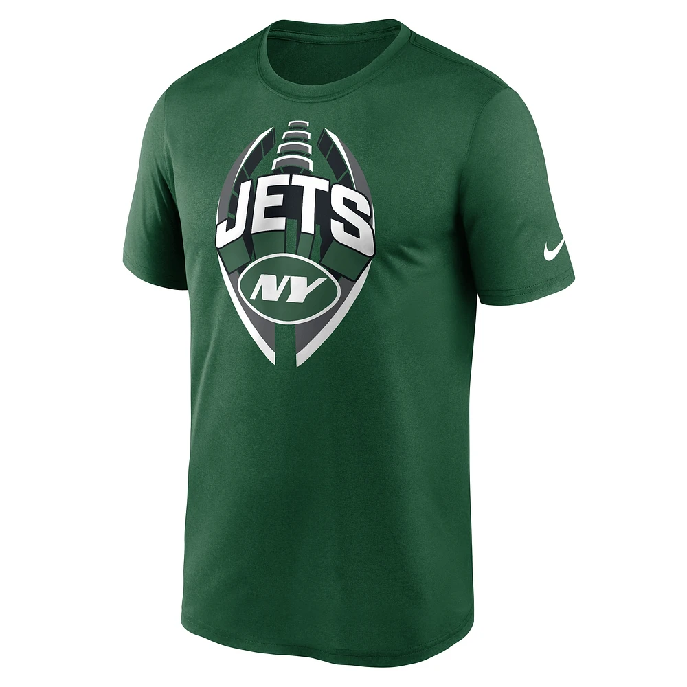Men's Nike Green New York Jets Legend Icon Performance T-Shirt