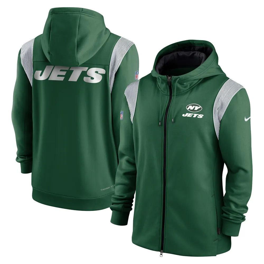 New York Jets Nike Therma Sideline Hoodie - Youth