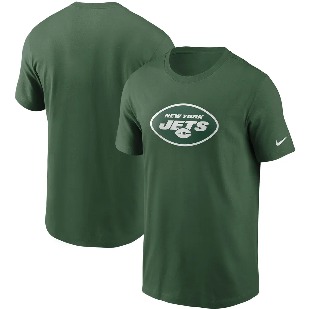 T-shirt vert avec logo principal Nike des New York Jets pour homme