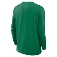 Men's Nike Green New York Jets Rewind Heavy Max 90 Pocket Long Sleeve T-Shirt