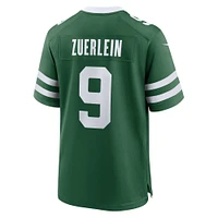 Maillot de match Nike Greg Zuerlein Legacy Green New York Jets pour homme