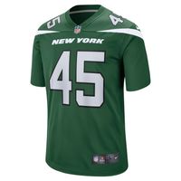 Men's Nike Hamsah Nasirildeen Gotham Green New York Jets Game Jersey