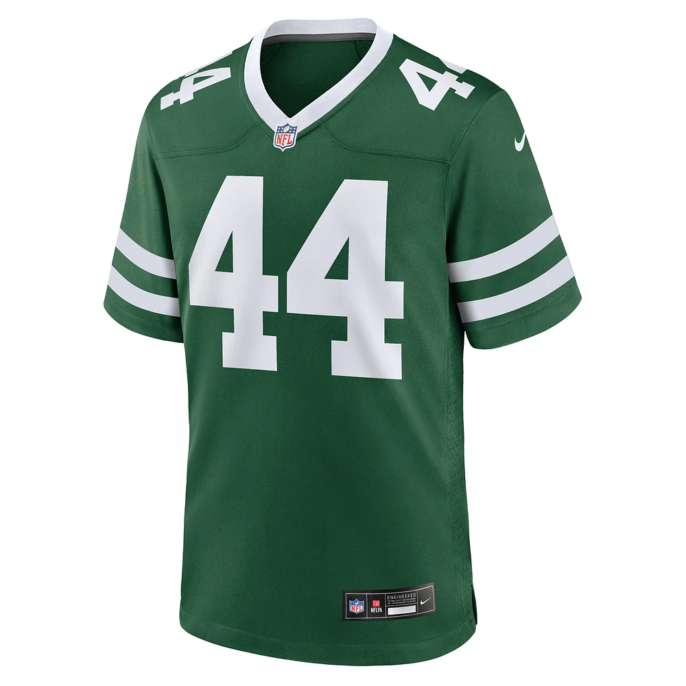 Maillot de match Nike Jamien Sherwood Legacy Green New York Jets pour homme