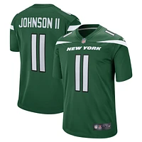 Men's Nike Jermaine Johnson II Gotham Green New York Jets Game Jersey