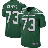 Men's Nike Joe Klecko Gotham Green New York Jets Game Retired Player Jersey