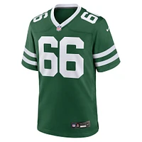 Maillot de jeu d'équipe Nike Joe Tippmann Legacy Green New York Jets pour homme