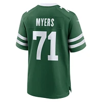 Maillot Nike Josh Myers Legacy Green pour homme des New York Jets