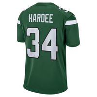 Men's Nike Justin Hardee Gotham Green New York Jets Game Jersey