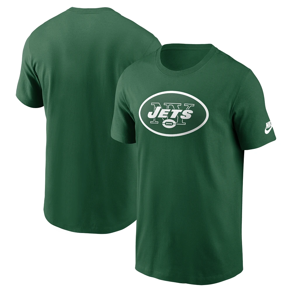 T-shirt Nike Kelly Green New York Jets Rewind Essential pour homme