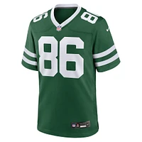 Maillot de jeu d'équipe Nike Malik Taylor Legacy Green New York Jets pour homme