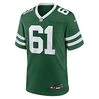 Men's Nike Max Mitchell Legacy Green New York Jets Team Game Jersey