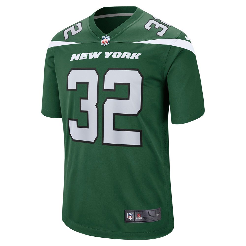 Men's Nike Michael Carter Gotham Green New York Jets Game Jersey