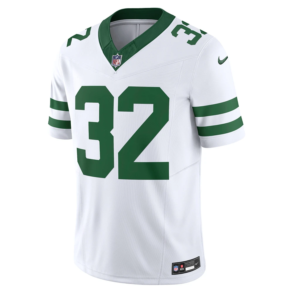 Men's Nike Michael Carter Legacy White New York Jets Vapor F.U.S.E. Limited Jersey