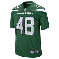 Maillot de joueur match Nike Nick Bawden Gotham vert New York Jets pour hommes