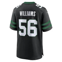 Men's Nike Quincy Williams Legacy Black New York Jets Alternate Game Jersey