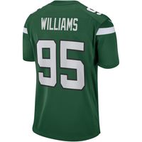 Men's Nike Quinnen Williams Gotham Green New York Jets Game Jersey