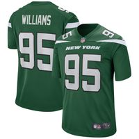 Men's Nike Quinnen Williams Gotham Green New York Jets Game Jersey