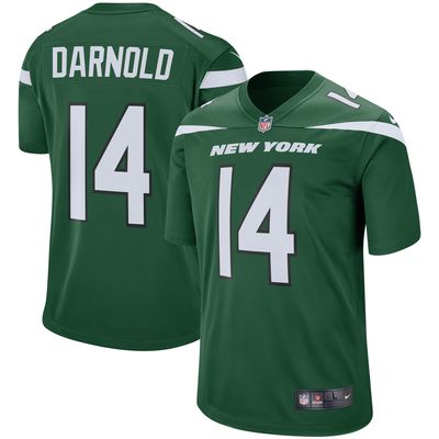 Nike Men's New York Jets Sam Darnold Green Game Jersey