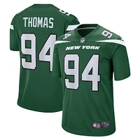 Maillot de match Nike Solomon Thomas Gotham pour hommes, vert, New York Jets