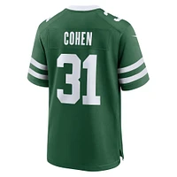 Maillot de match Nike Tarik Cohen Legacy Green New York Jets pour homme