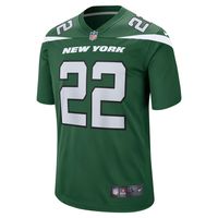 Men's Nike Tony Adams Gotham Green New York Jets Game Player Jersey