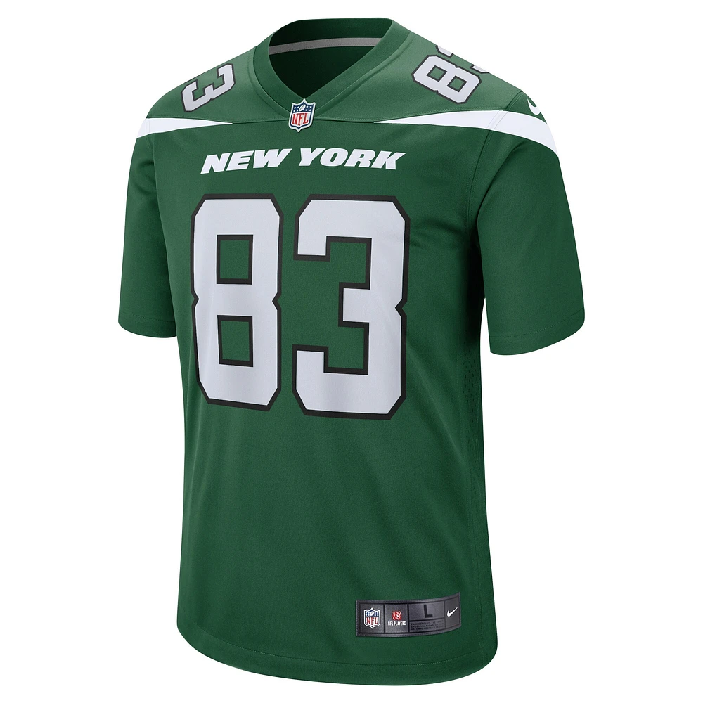 Maillot de match Nike Tyler Conklin Gotham vert New York Jets pour hommes