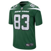 Men's Nike Tyler Conklin Gotham Green New York Jets Game Jersey