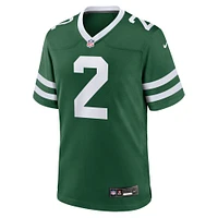 Maillot de jeu d'équipe Nike Tyrod Taylor Legacy Green New York Jets pour homme