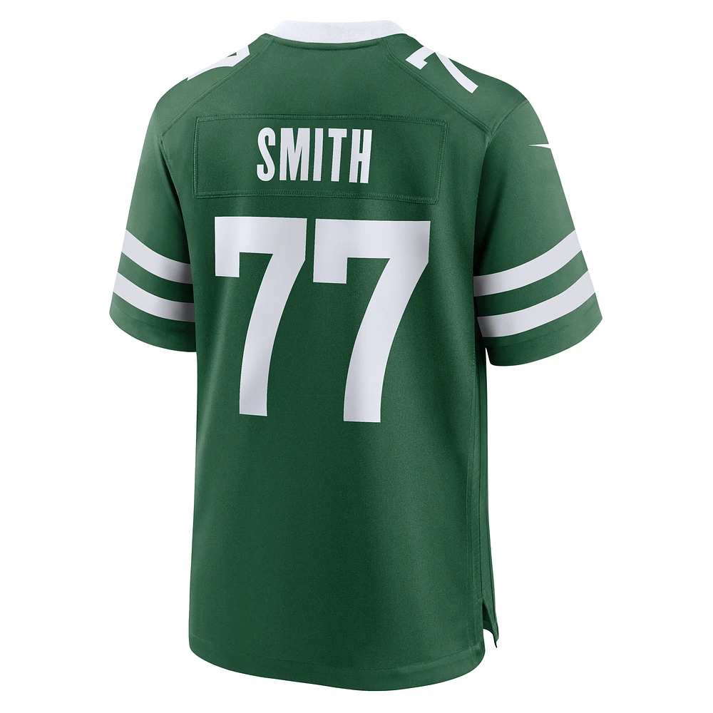 Maillot de match Nike Tyron Smith Legacy vert New York Jets pour homme