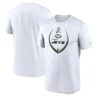 Men's Philadelphia Eagles Nike White Icon Legend Performance T-Shirt