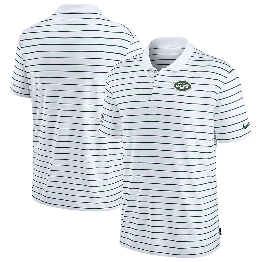 Men's Nike New York Jets Sideline Lock Up Victory Performance Polo