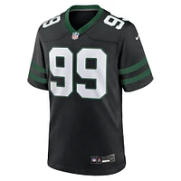 Maillot de match alternatif Nike Will McDonald IV Legacy Black New York Jets pour homme