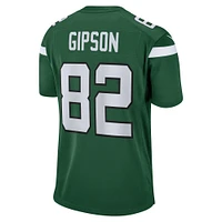 Maillot de match l'équipe Nike Xavier Gipson pour hommes, vert, New York Jets