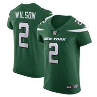 Maillot Nike Zach Wilson Gotham vert New York Jets Vapor Elite pour homme