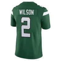 Men's Nike Zach Wilson Gotham Green New York Jets Vapor Limited Jersey