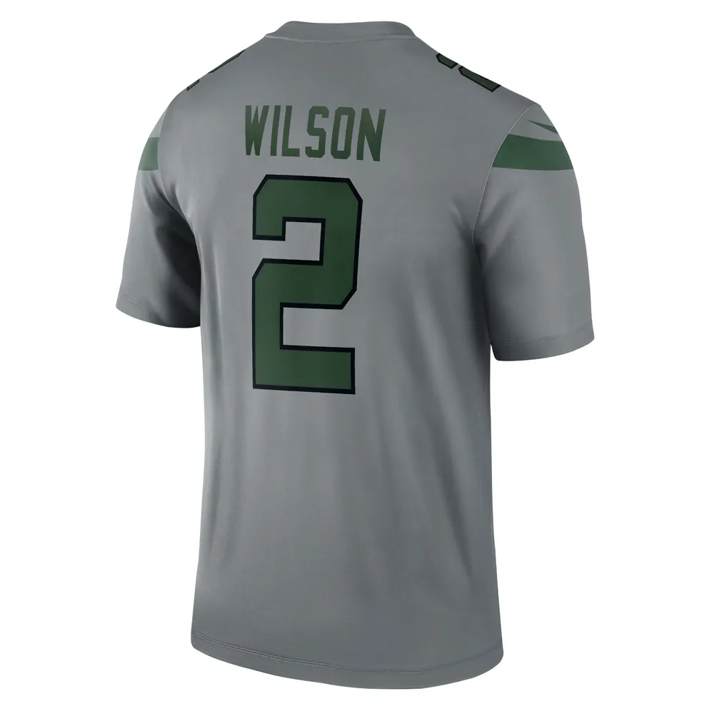 Youth Nike Zach Wilson Black New York Jets Game Jersey Size: Small