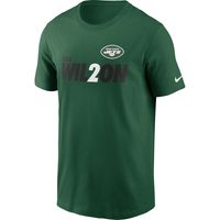 Men's Nike Zach Wilson Green New York Jets Player Graphic T-Shirt