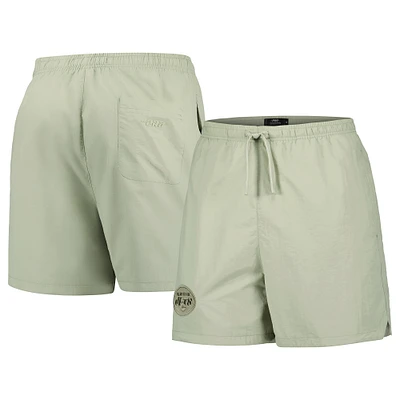 Men's Pro Standard  Light Green New York Jets Neutrals 2.0 Woven Shorts