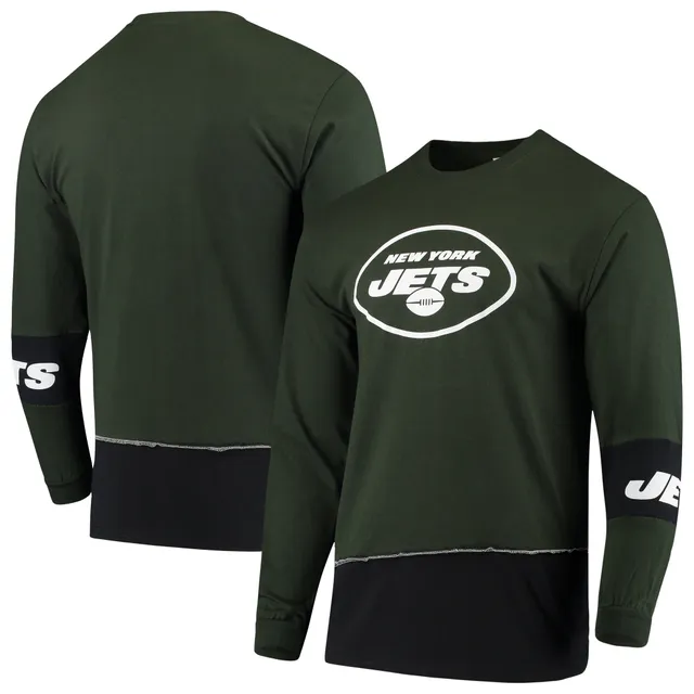 Unisex Fanatics Signature Black New York Jets Super Soft Long Sleeve T-Shirt