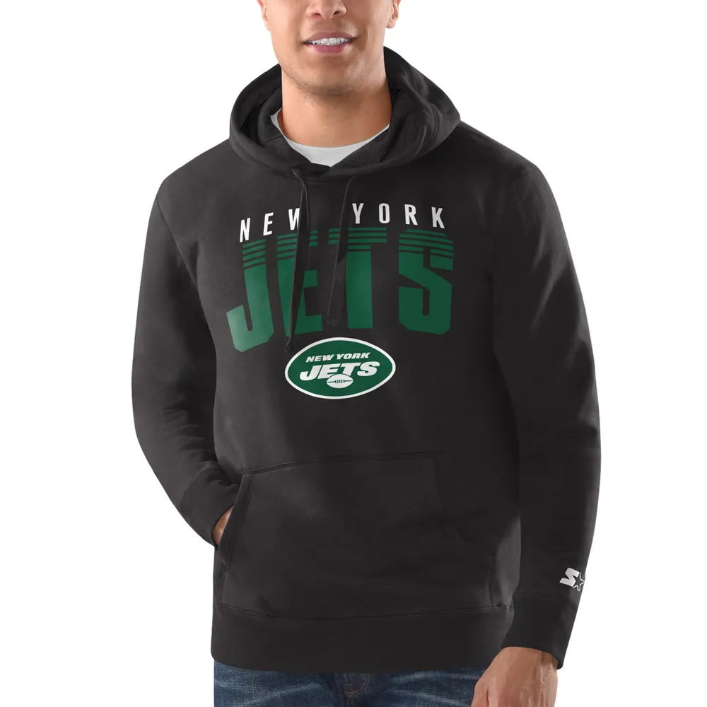 Lids New York Jets Starter Classic Pullover Hoodie - Black