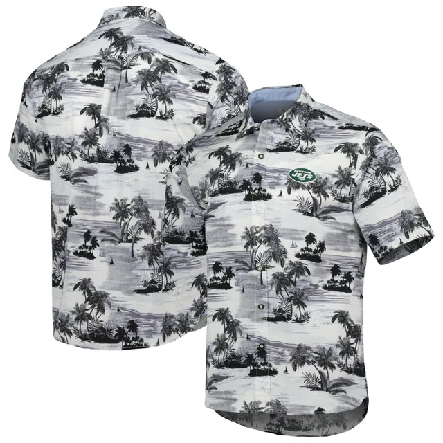 Tommy Bahama Men's Navy New York Yankees Tropical Horizons Button-up Shirt