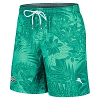 Short de bain Tommy Bahama vert New York Jets Santiago Palms pour hommes