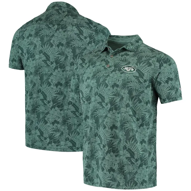 Lids New York Jets Tommy Bahama Aqua Lush Full-Button Shirt - Green