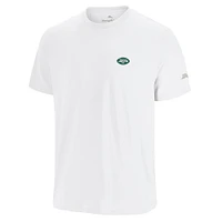 T-shirt graphique Tommy Bahama pour homme, blanc, New York Jets Sport Torchdown