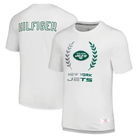 T-shirt Tommy Hilfiger blanc New York Jets Miles pour hommes