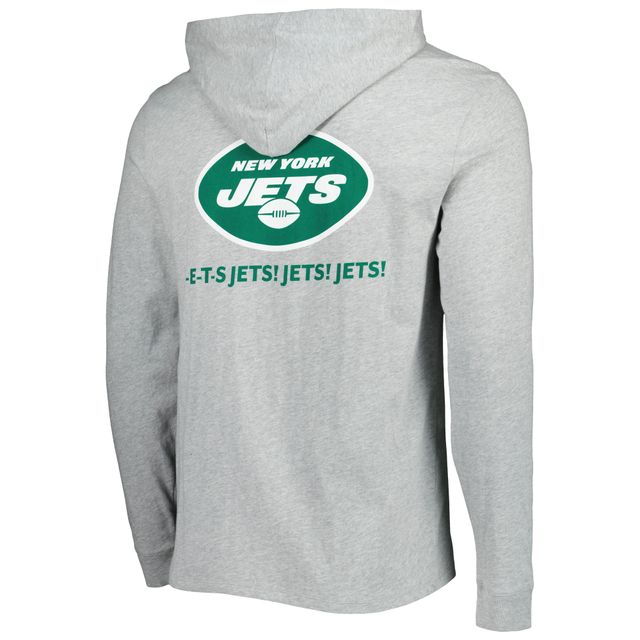 Men's Vineyard Vines White New York Jets Hoodie Long Sleeve T-Shirt