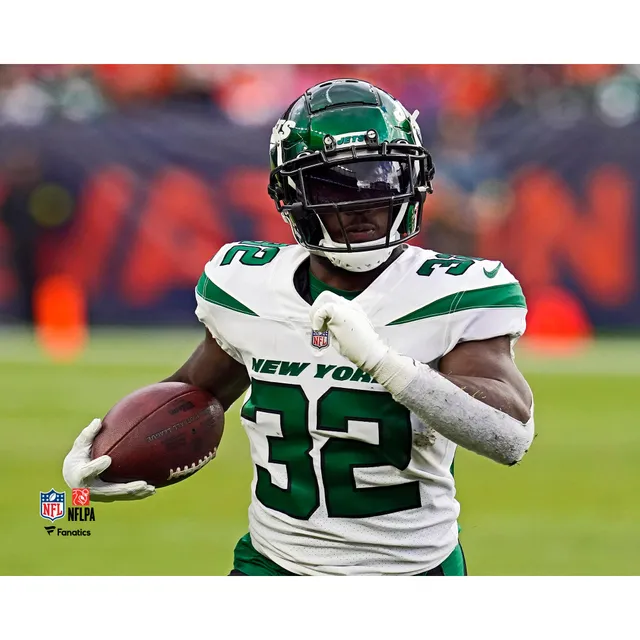 Breece Hall New York Jets Unsigned Carries the Ball Horizontal Photograph