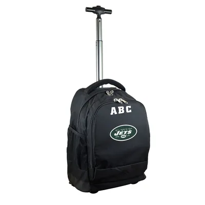 New York Jets MOJO 19'' Personalized Premium Wheeled Backpack