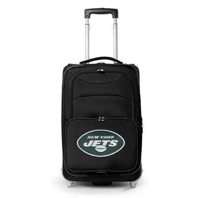 New York Jets MOJO 21" Softside Rolling Carry-On Suitcase - Black